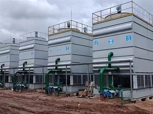 Dry-Wet Integrated Closed Cooling Tower Project Great progress on our key ind...
